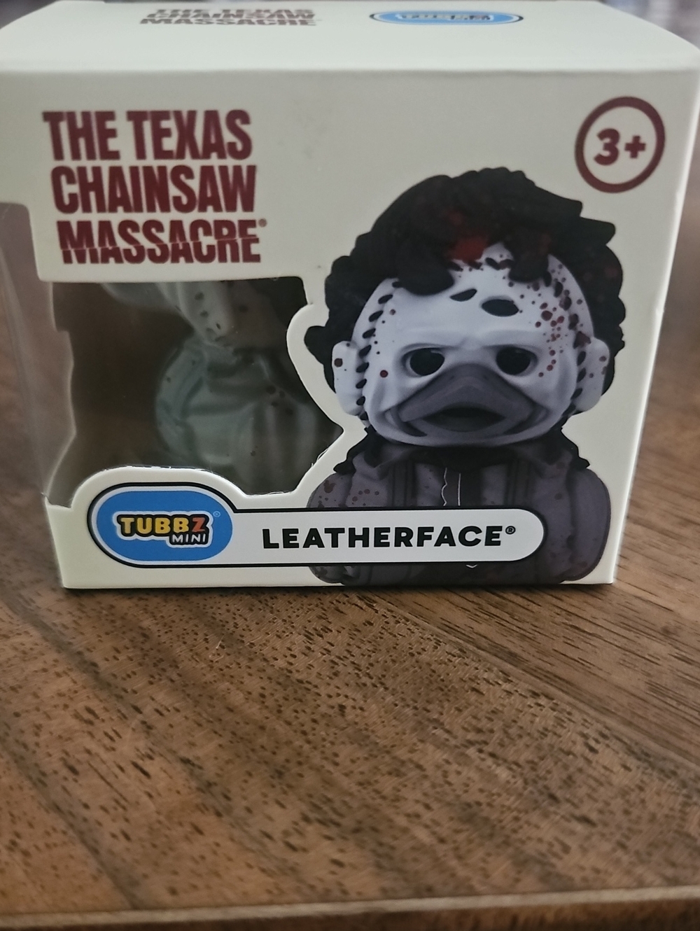 Tubbz Mini Leatherface Kids Collectible - White & Black